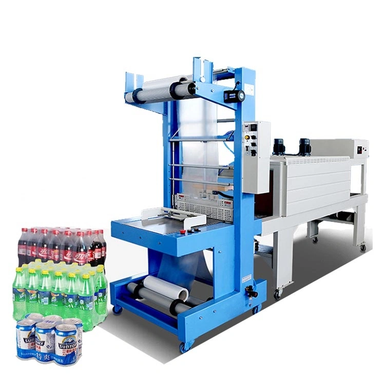 Semi-Automatic Heat Seal Shrink Wrap Tunnel Packaging Shrink Wrapping Machine